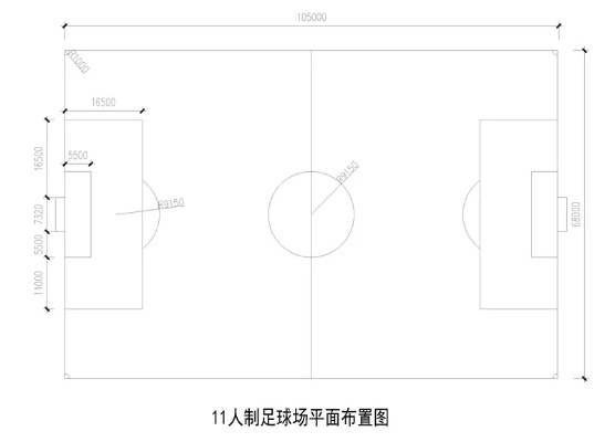 太平洋在线手机xg111：5人制足球场尺寸详解（规格尺寸标准一应俱全）-第3张图片-www.211178.com_果博福布斯